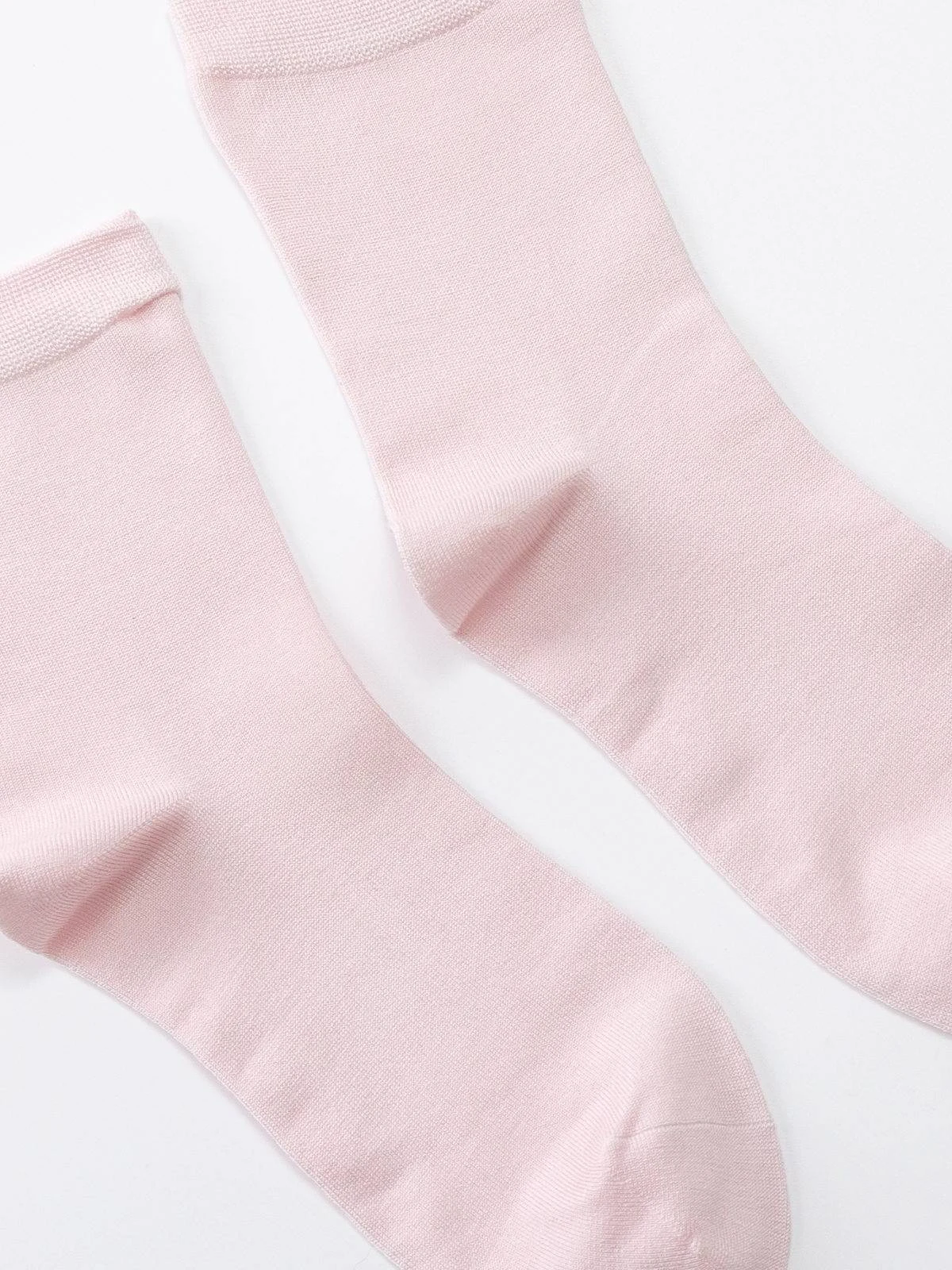 2-Pack Silk Mid-Calf Socks - Women