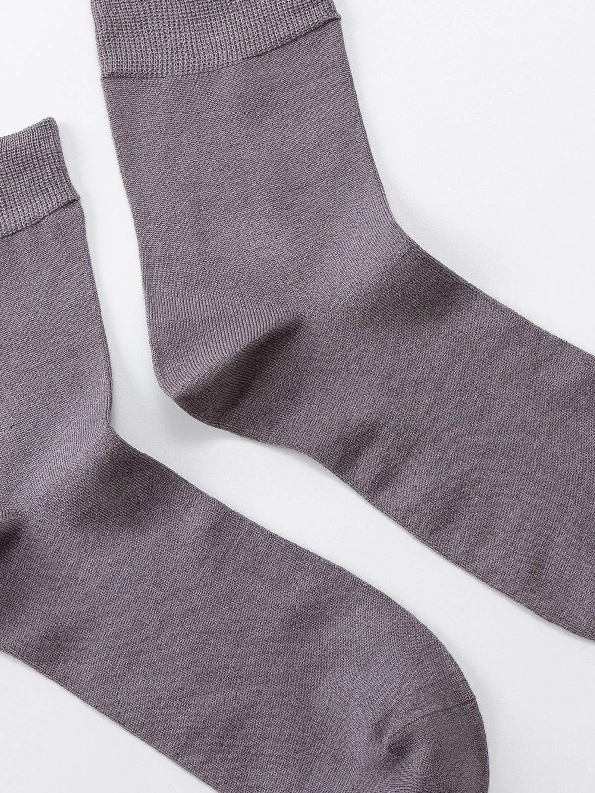 2-Pack Silk Mid-Calf Socks- Men