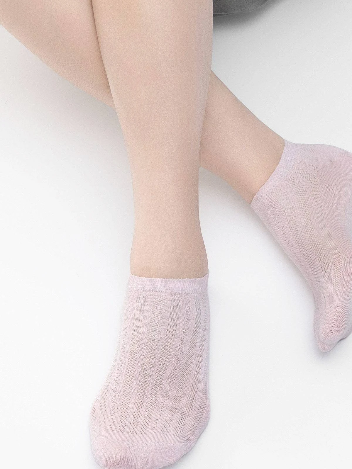 3-Pack Silk Ankle Socks-Girls & Women
