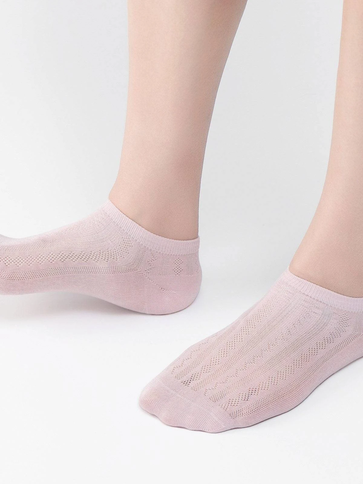 3-Pack Silk Ankle Socks-Girls & Women