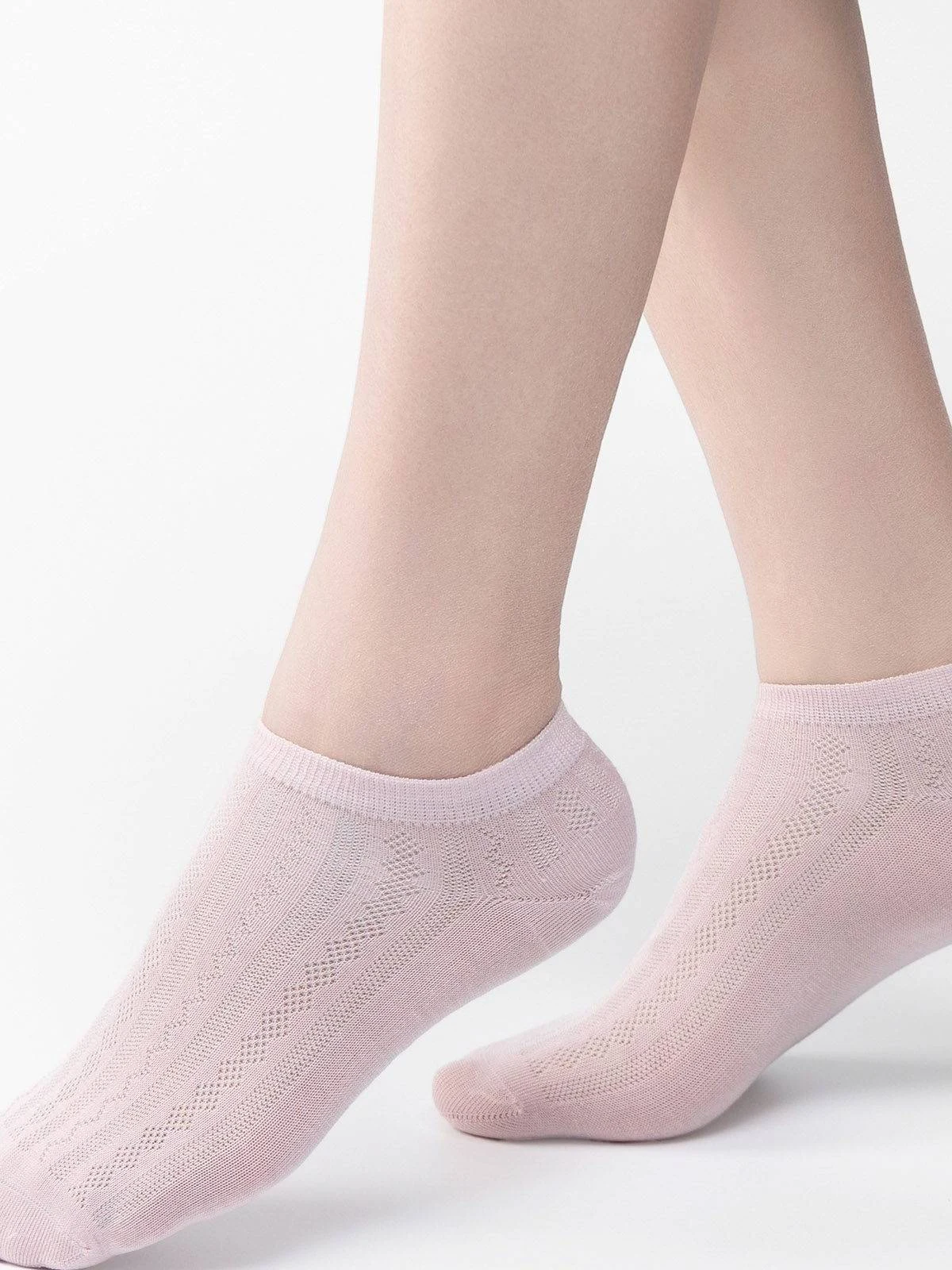 3-Pack Silk Ankle Socks-Girls & Women