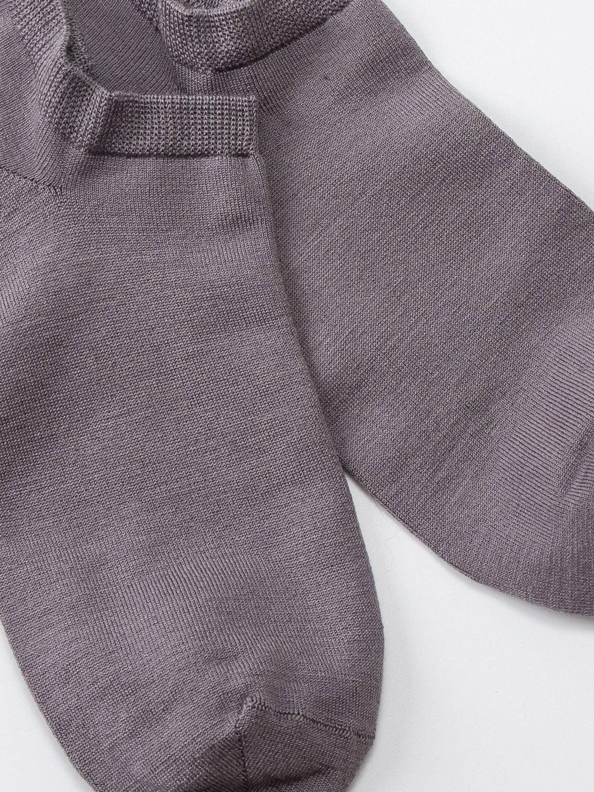 3-Pack Silk Low-Cut Ankle Socks-Men