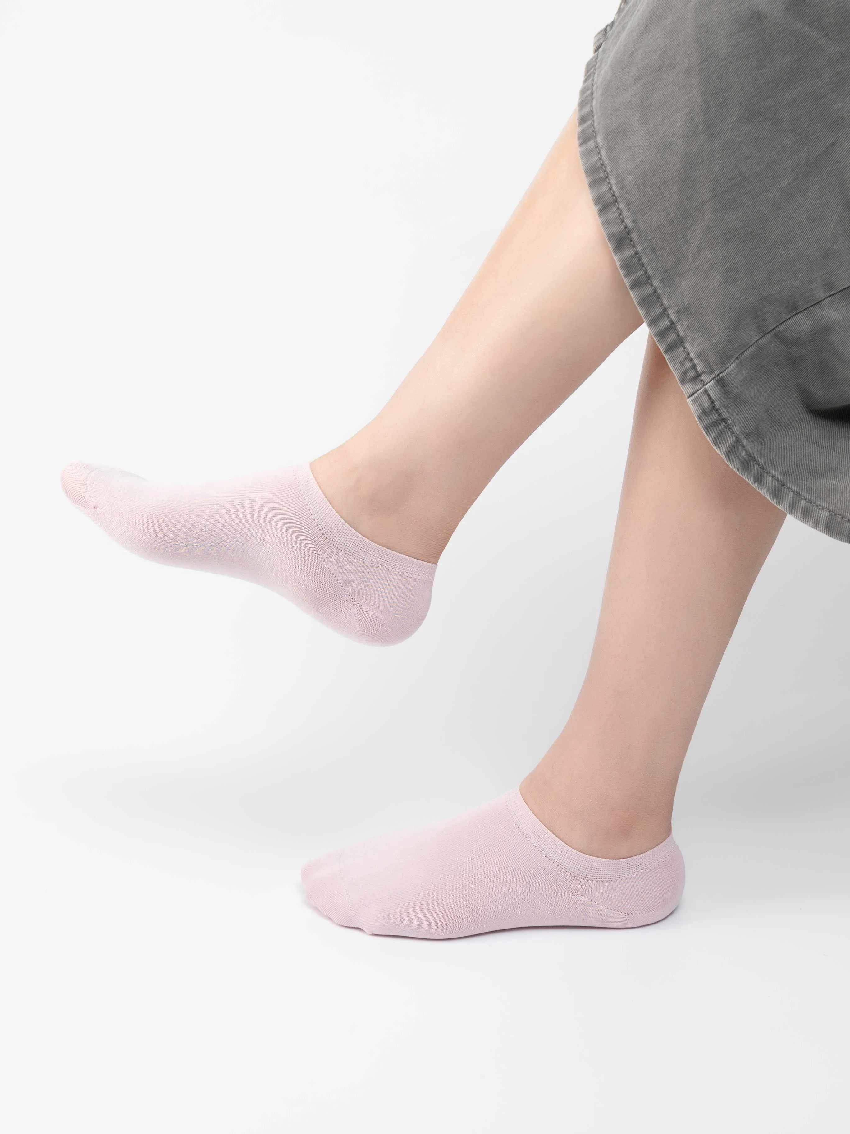 Silk Low-Cut Ankle Socks Multi-Pack-Women