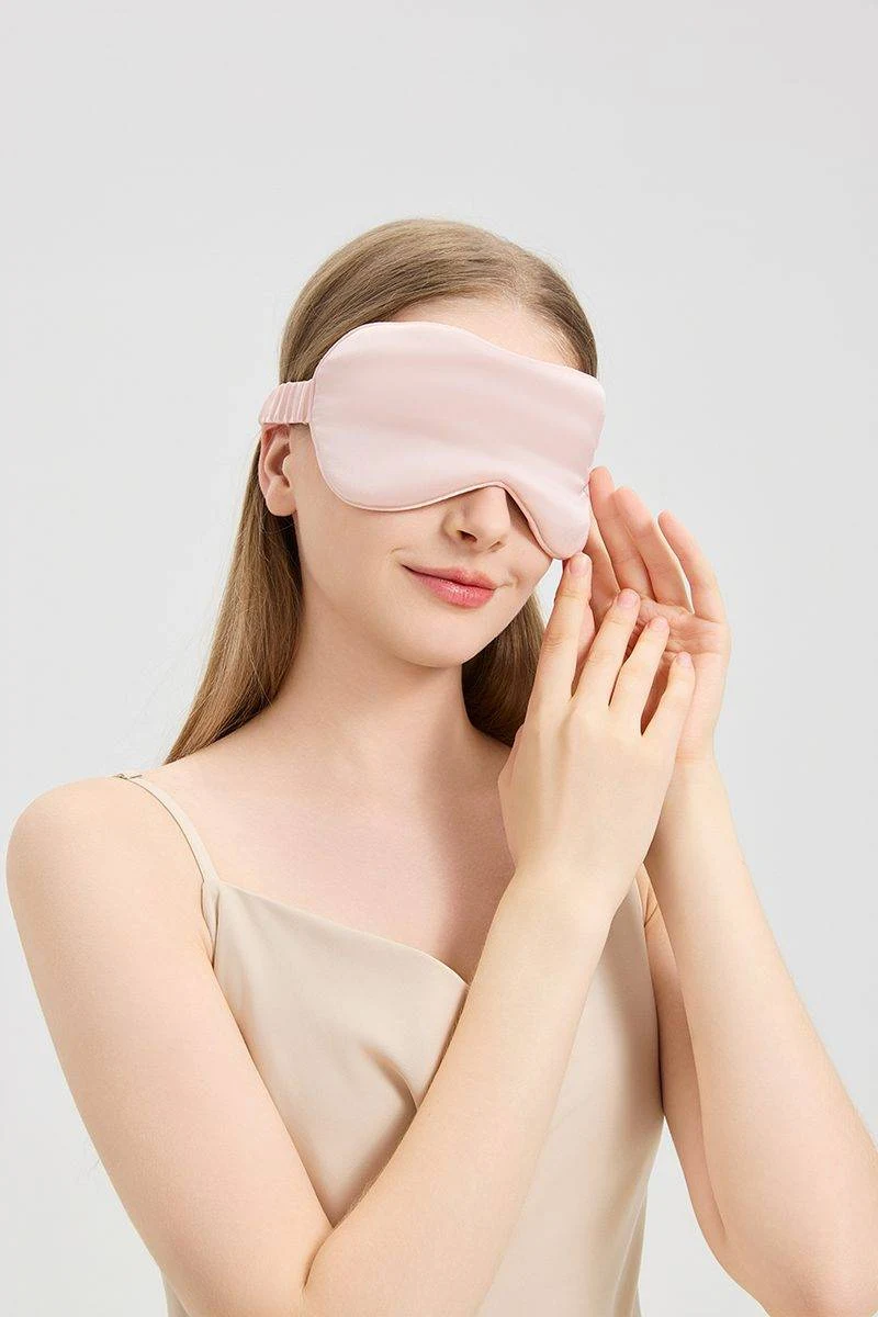 Silk Sleep Mask with Elastic Band