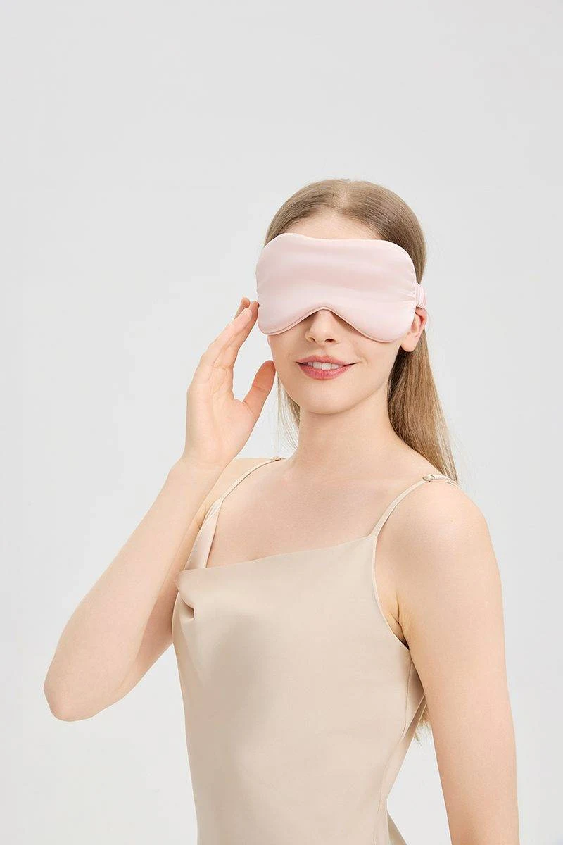 Silk Sleep Mask with Elastic Band