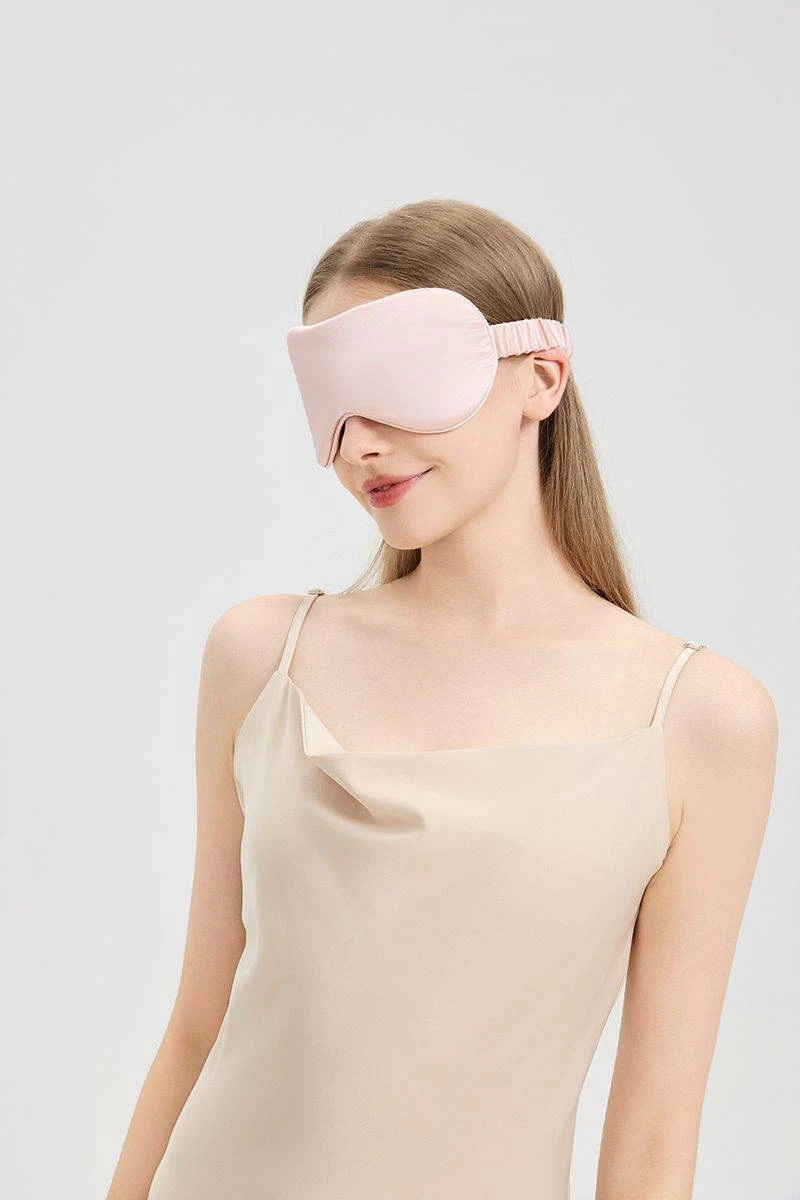 Silk Sleep Mask with Elastic Band