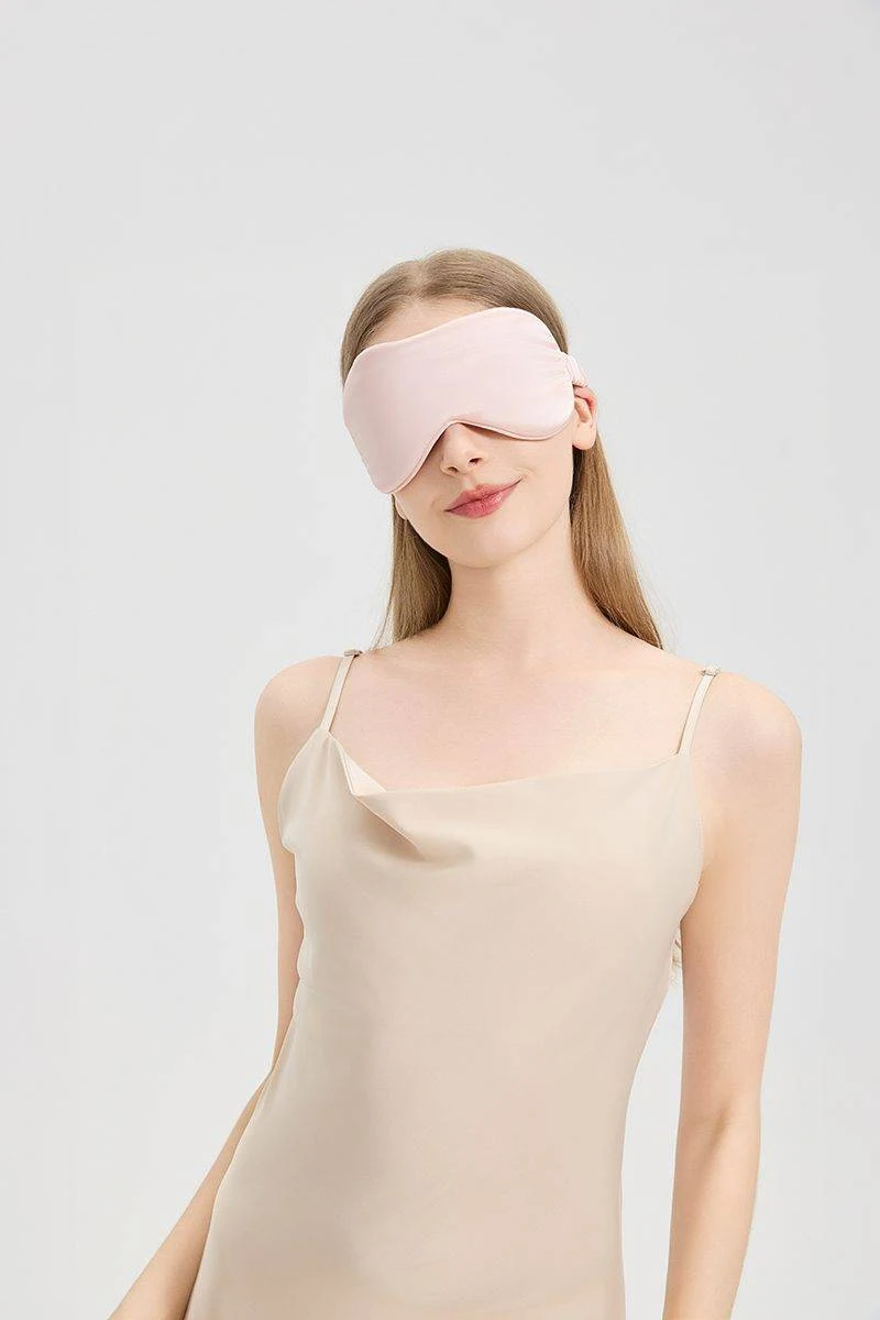 Silk Sleep Mask with Elastic Band