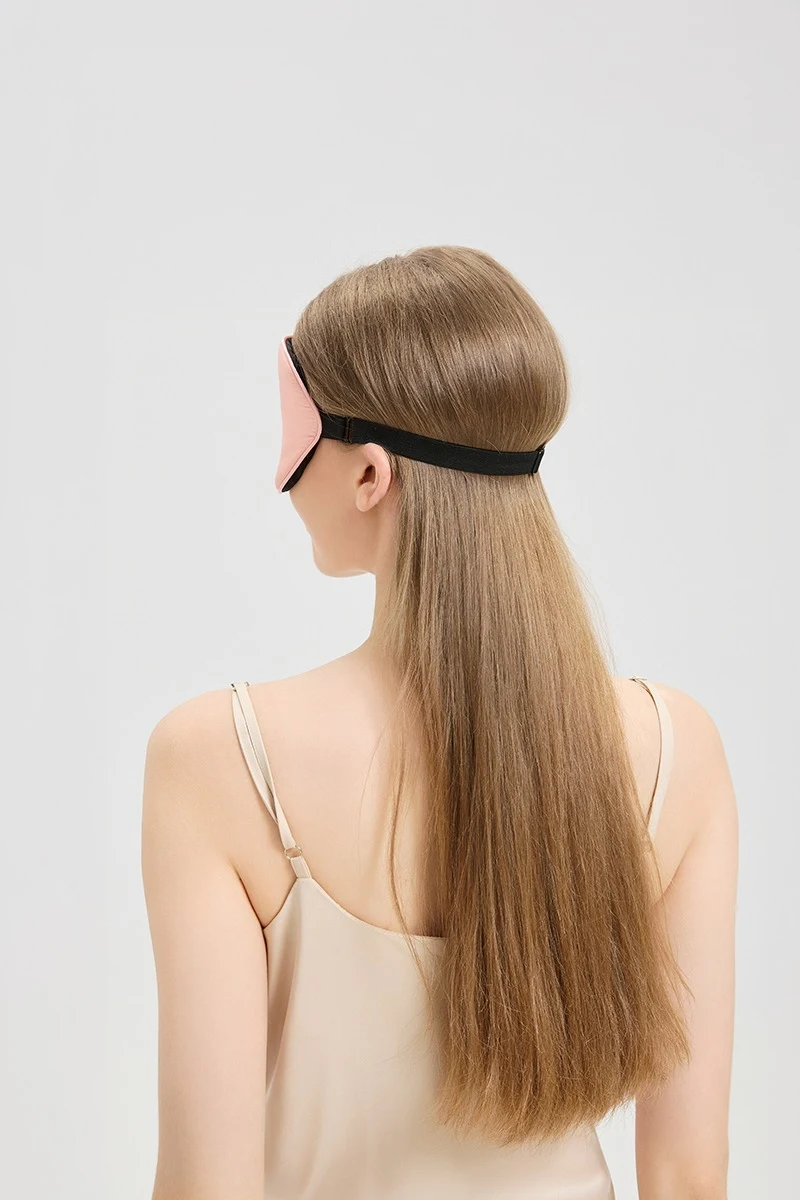 Silk Sleep Mask with Adjustable Elastic Band