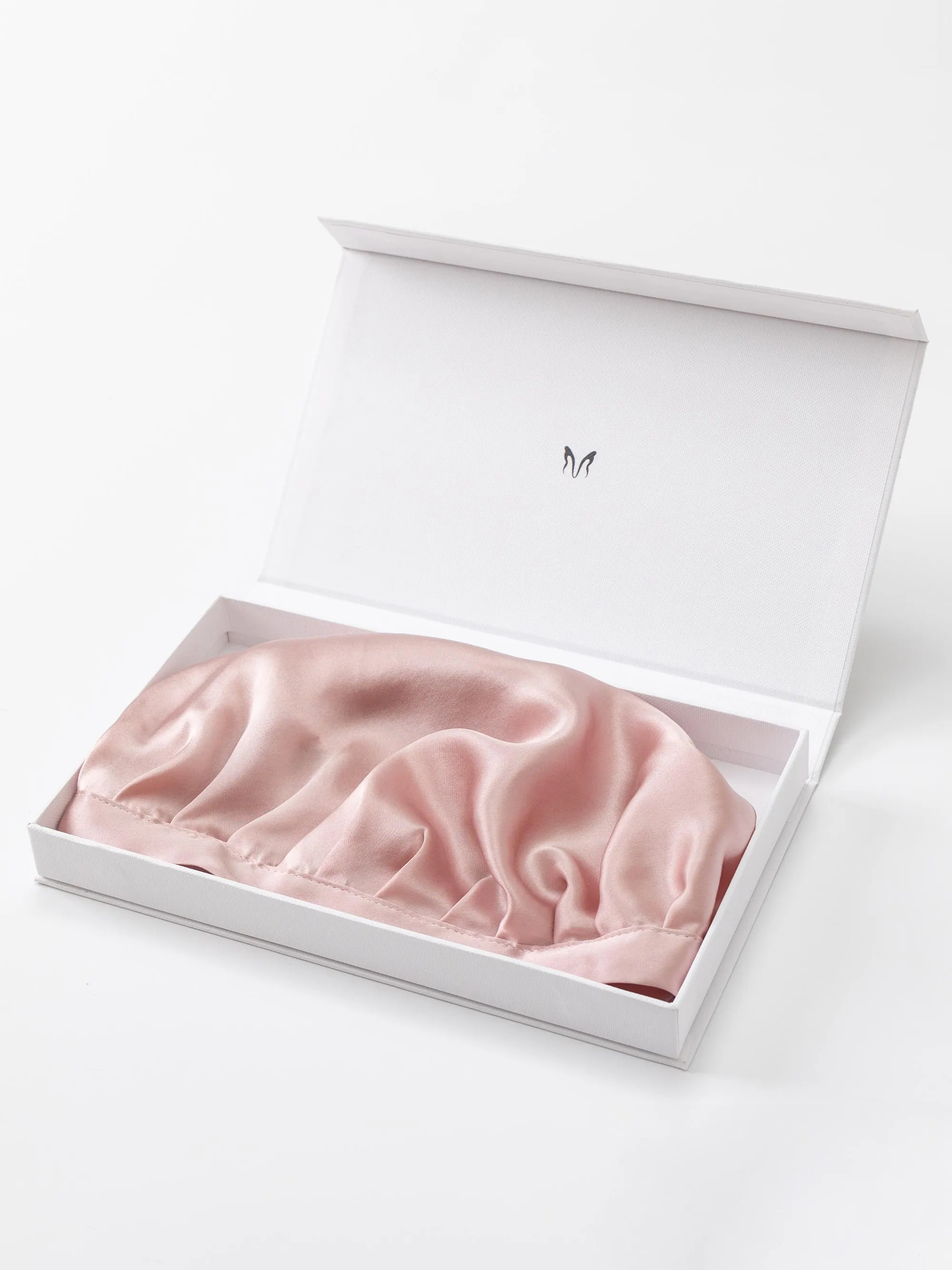 Back-Tie Silk Bonnet - 'SilkTie'