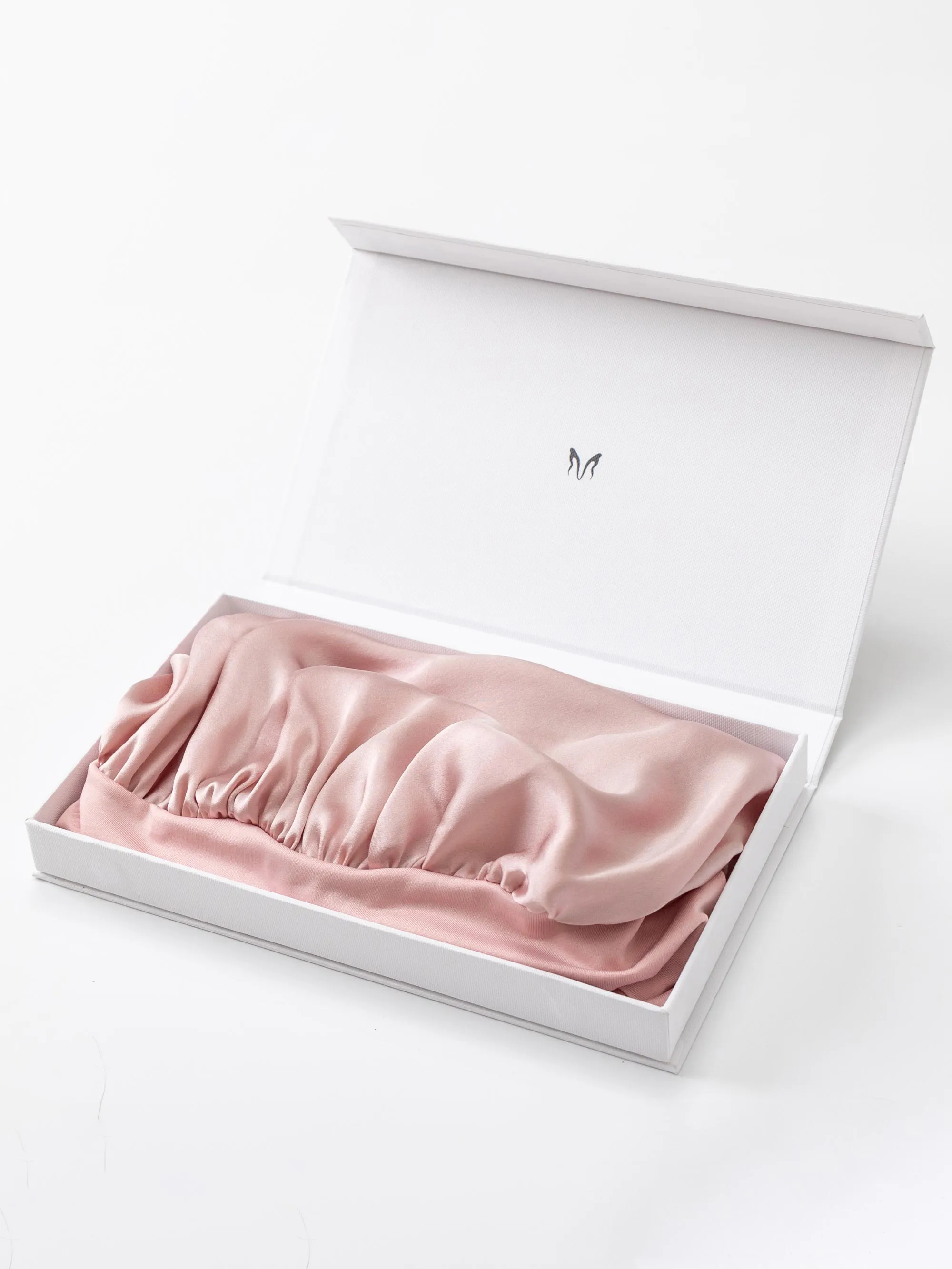 Long-Tie Silk Bonnet - 'BowTie'