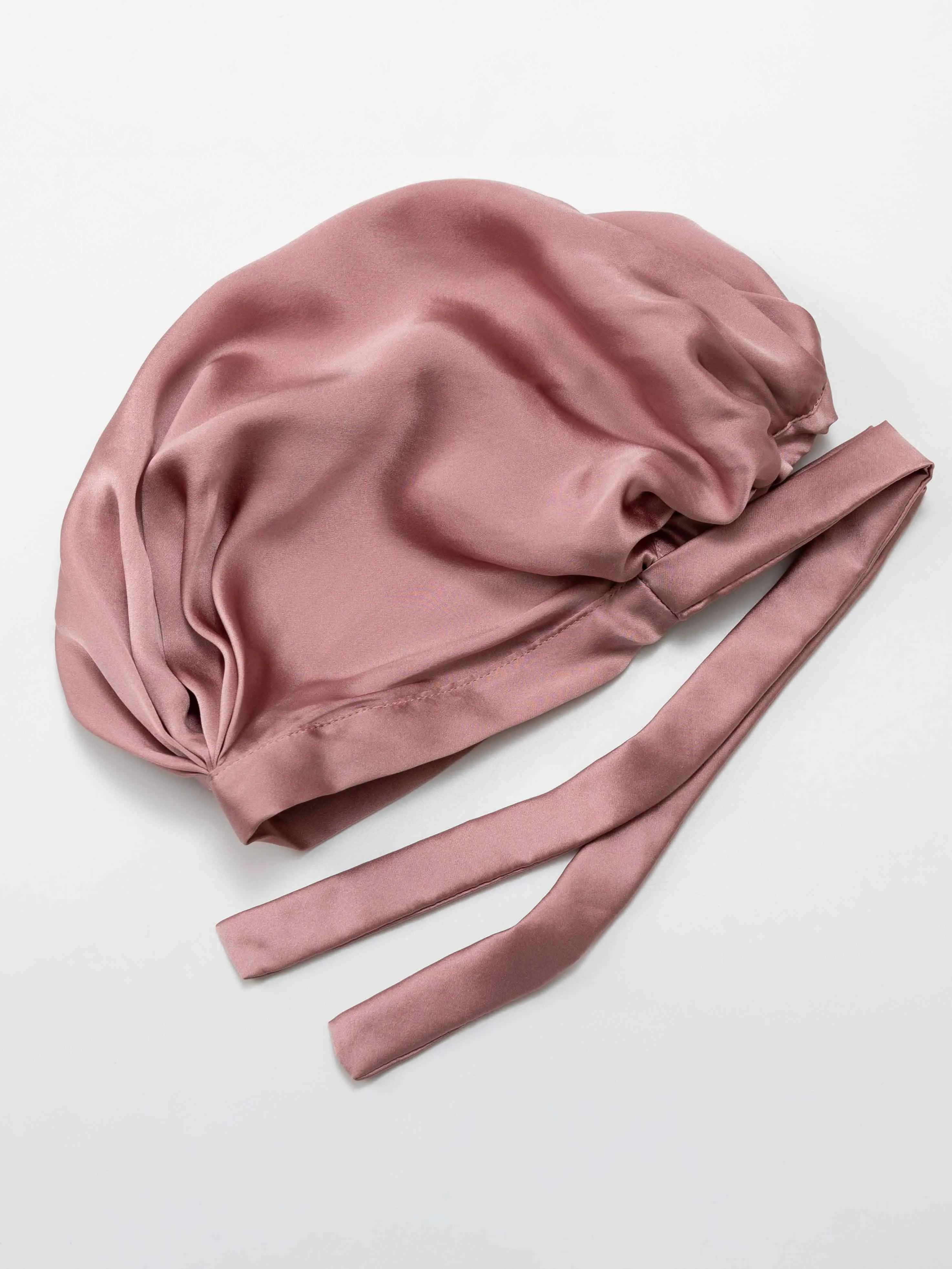 Tie-Back Silk Turban - 'KnotTie'
