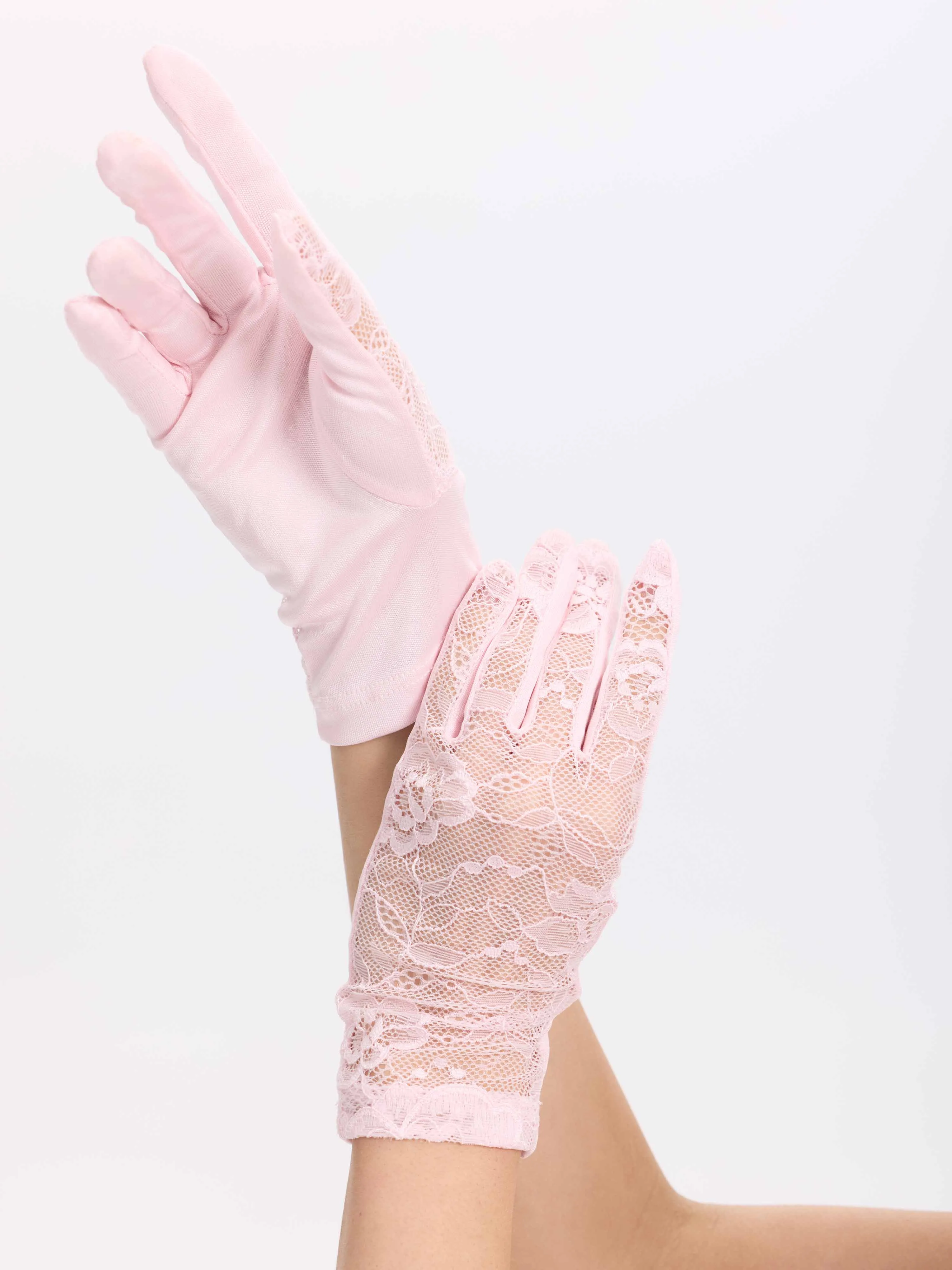 Moisturizing Lace Sleep Gloves for Women
