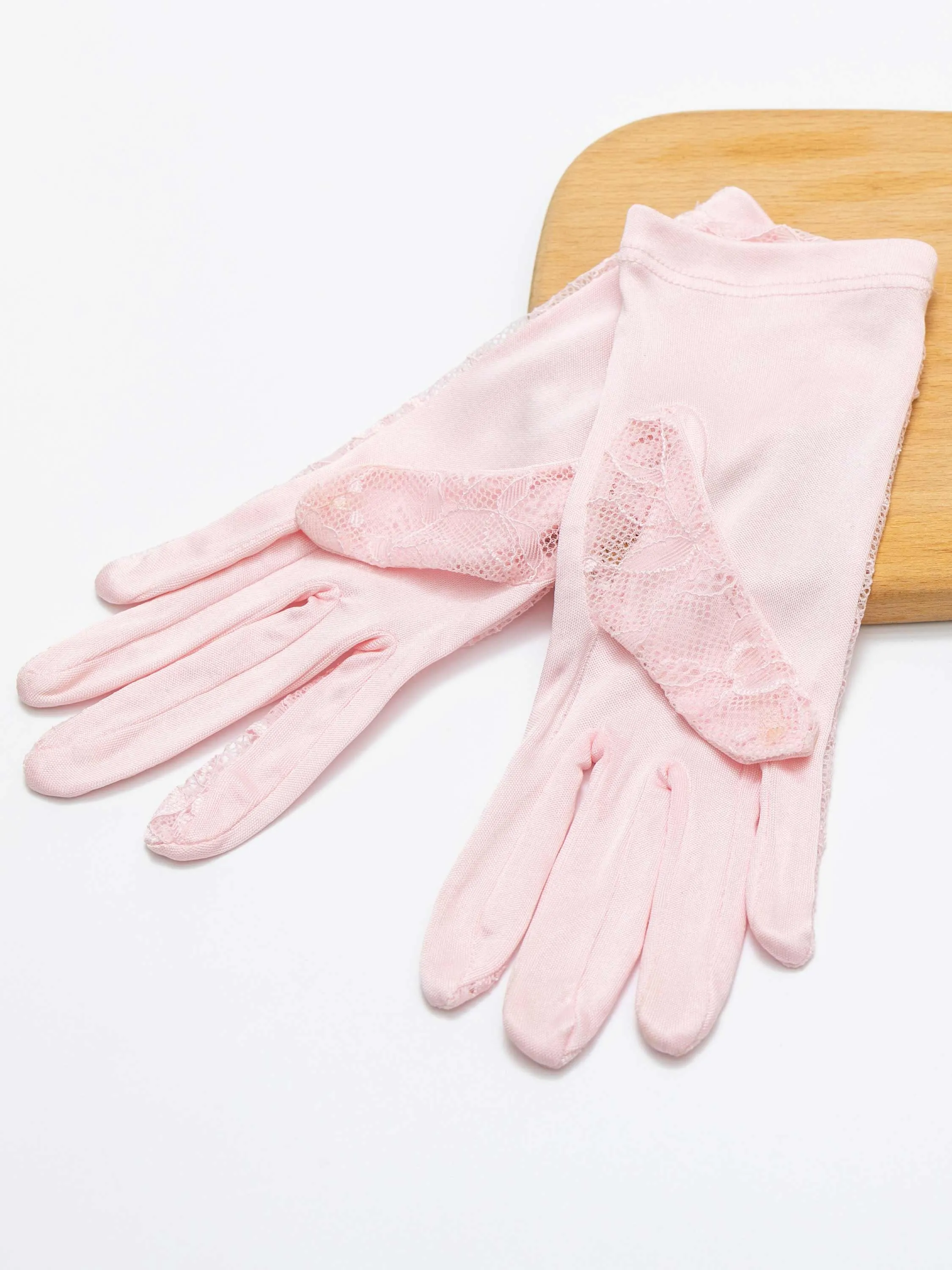Moisturizing Lace Sleep Gloves for Women