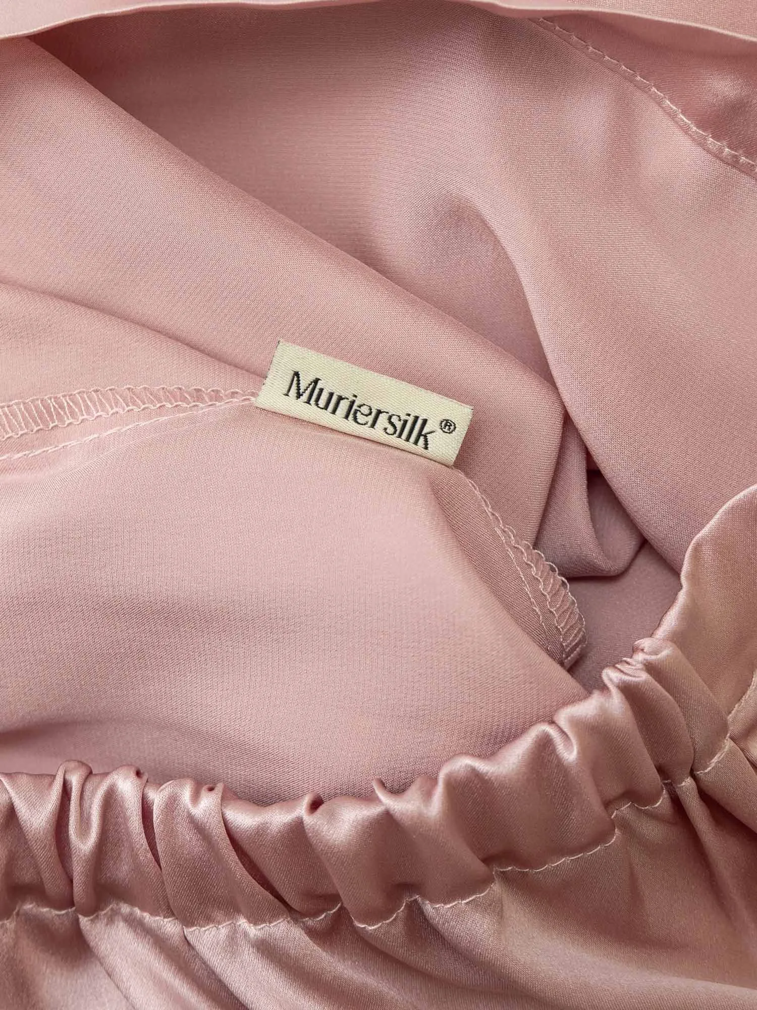 Long Half-Elastic Back Silk Bonnet - 'ForeFree'