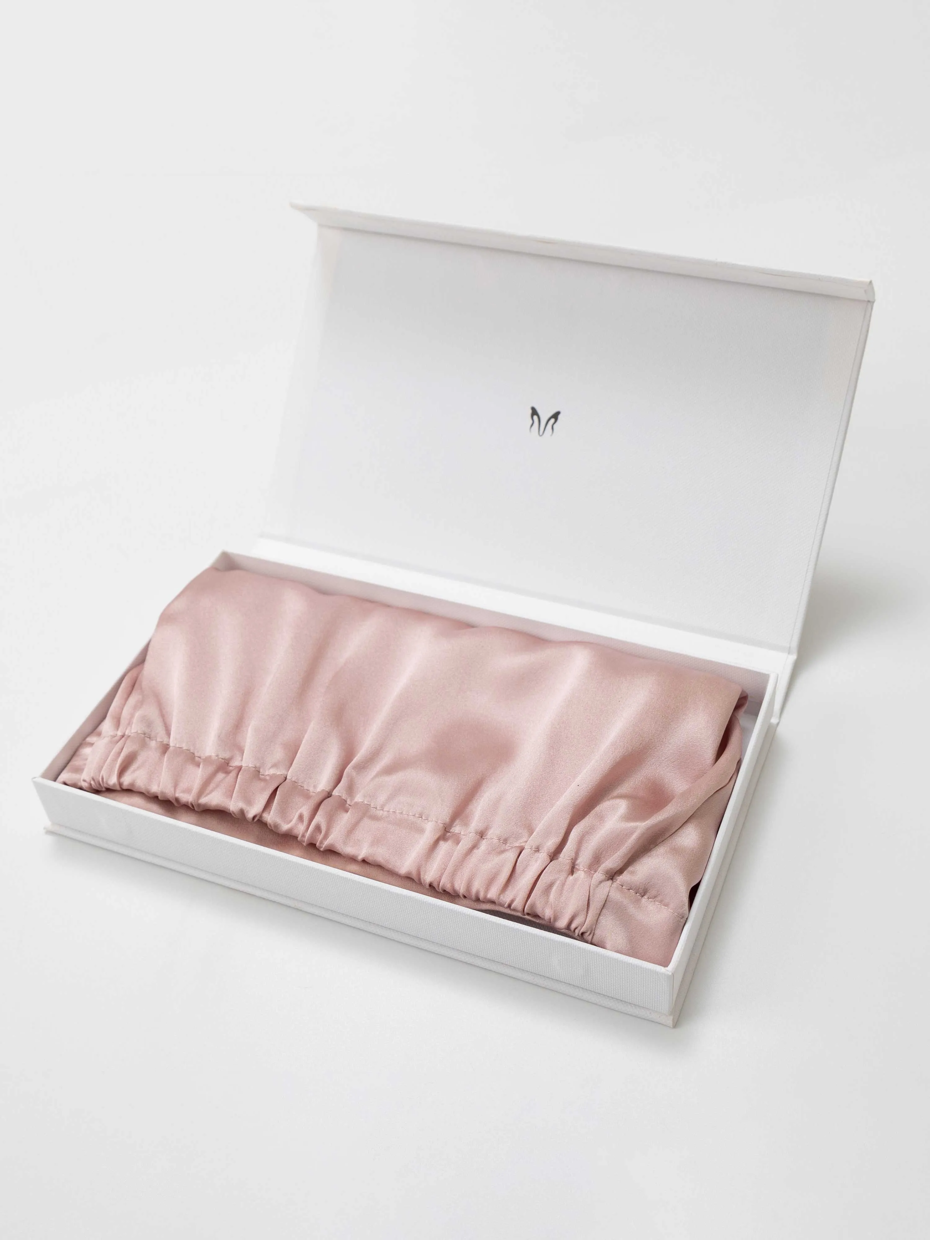 Long Half-Elastic Back Silk Bonnet - 'ForeFree'