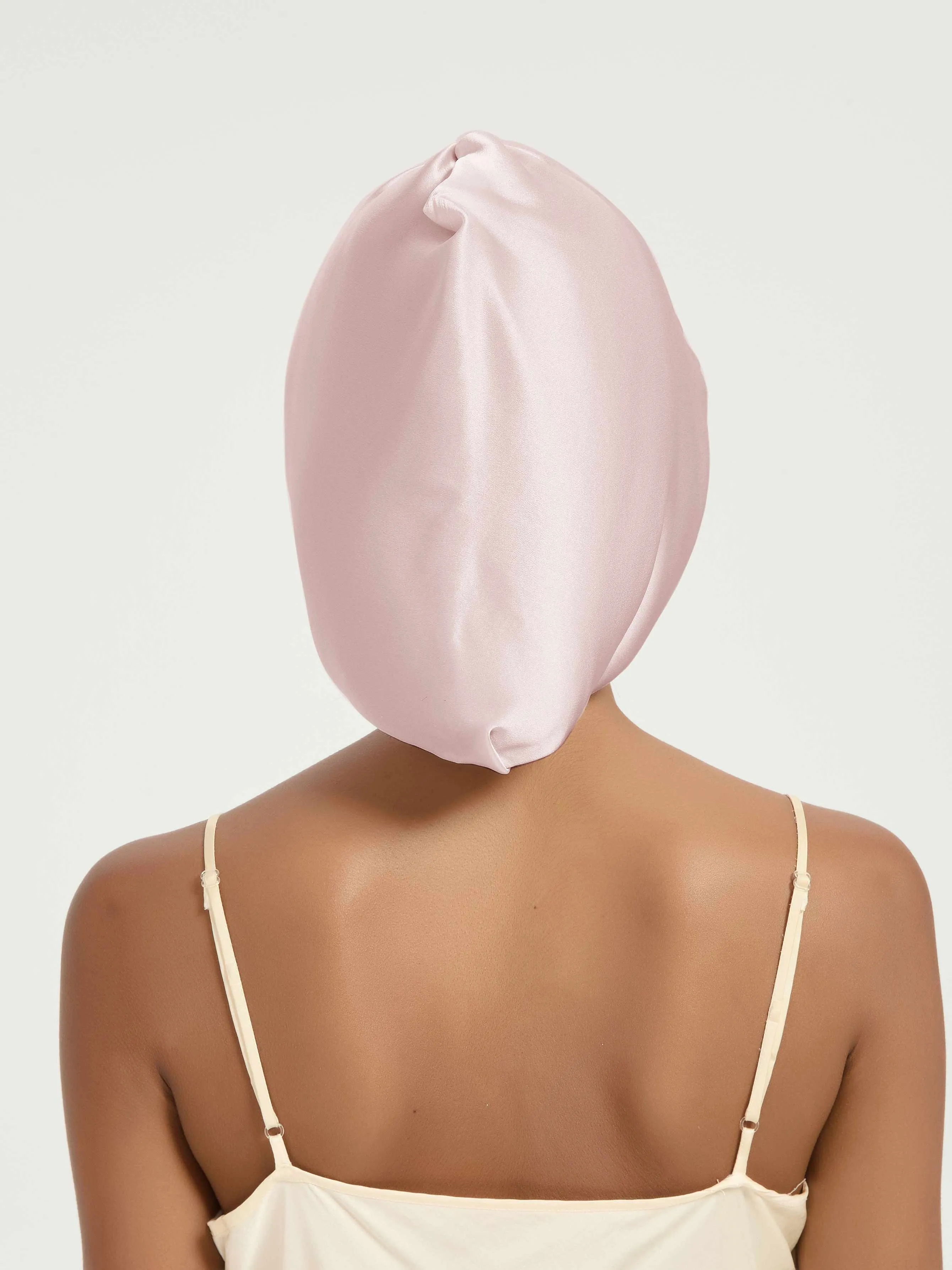 Wide-Band Twisted Silk Turban-'CoilBand'