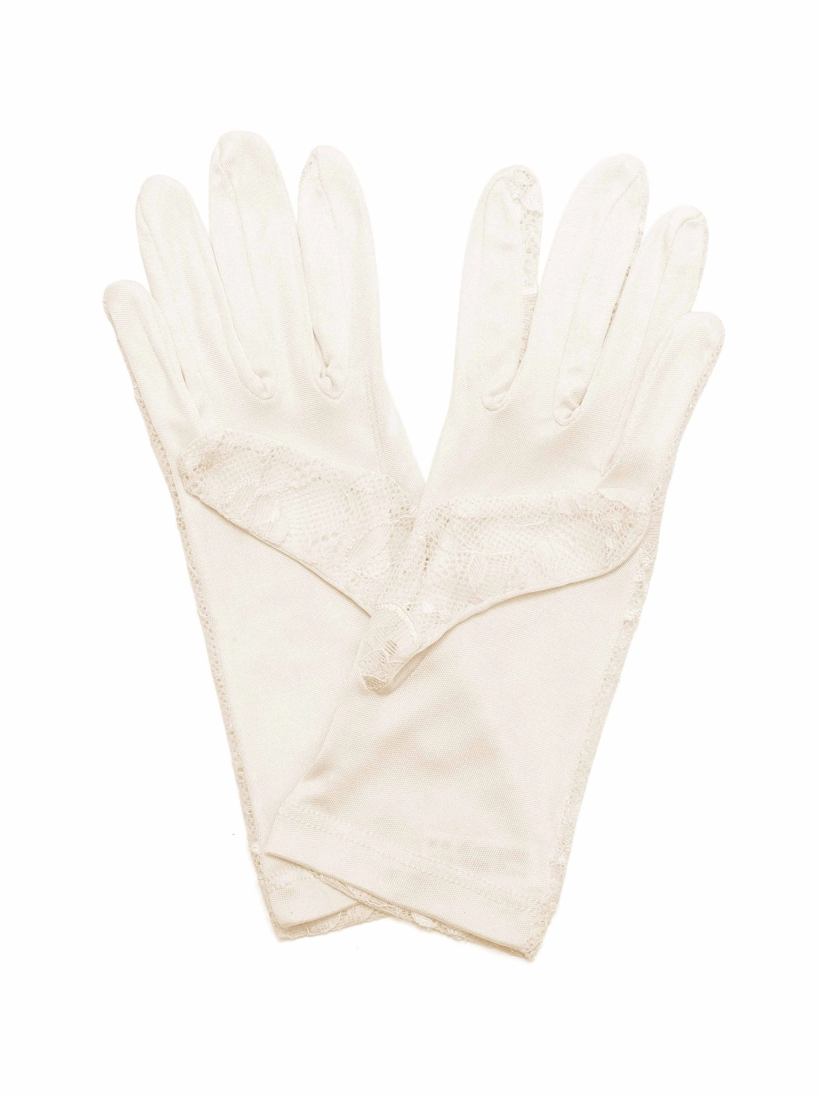 Moisturizing Lace Sleep Gloves for Women
