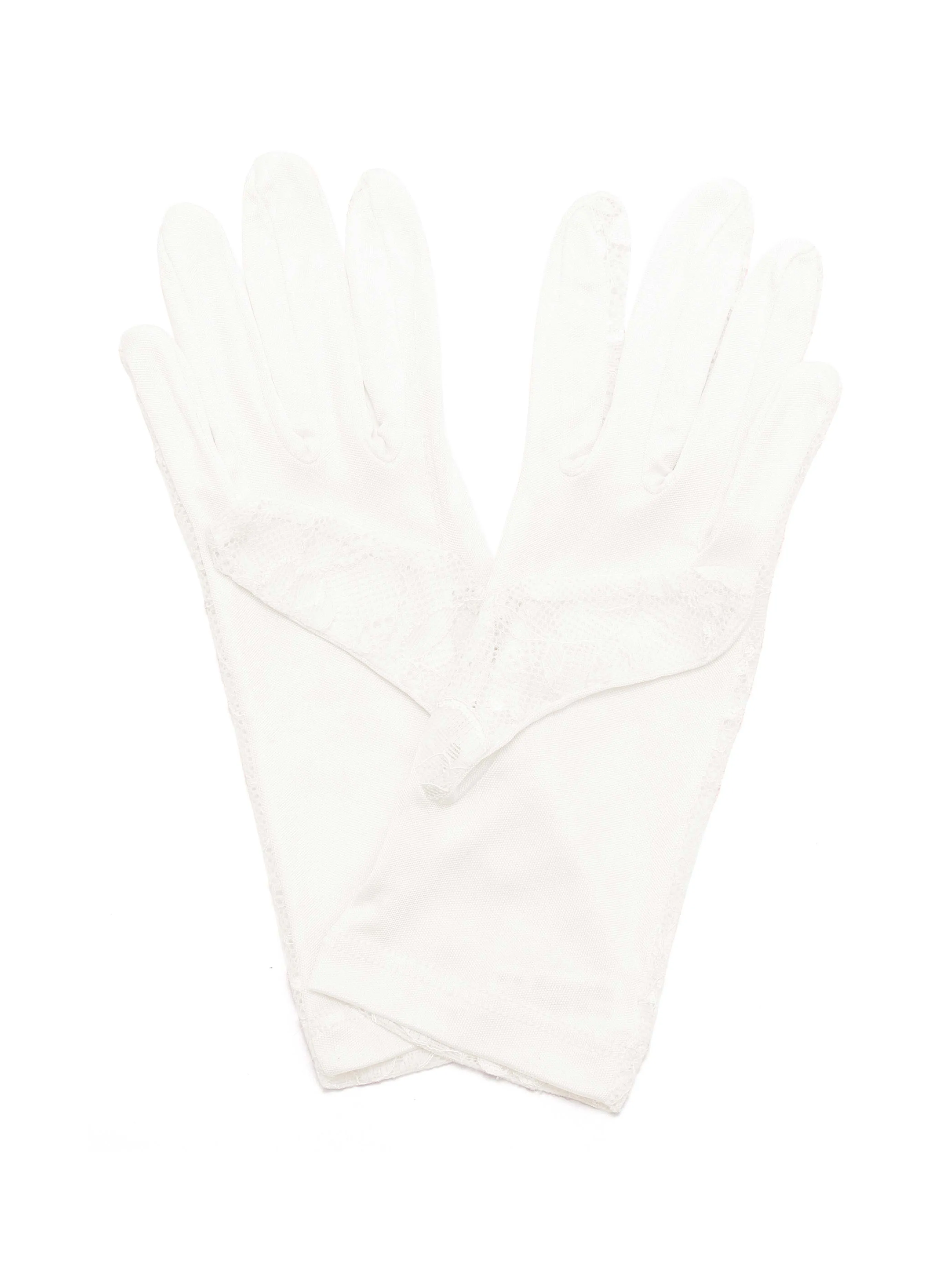 Moisturizing Lace Sleep Gloves for Women