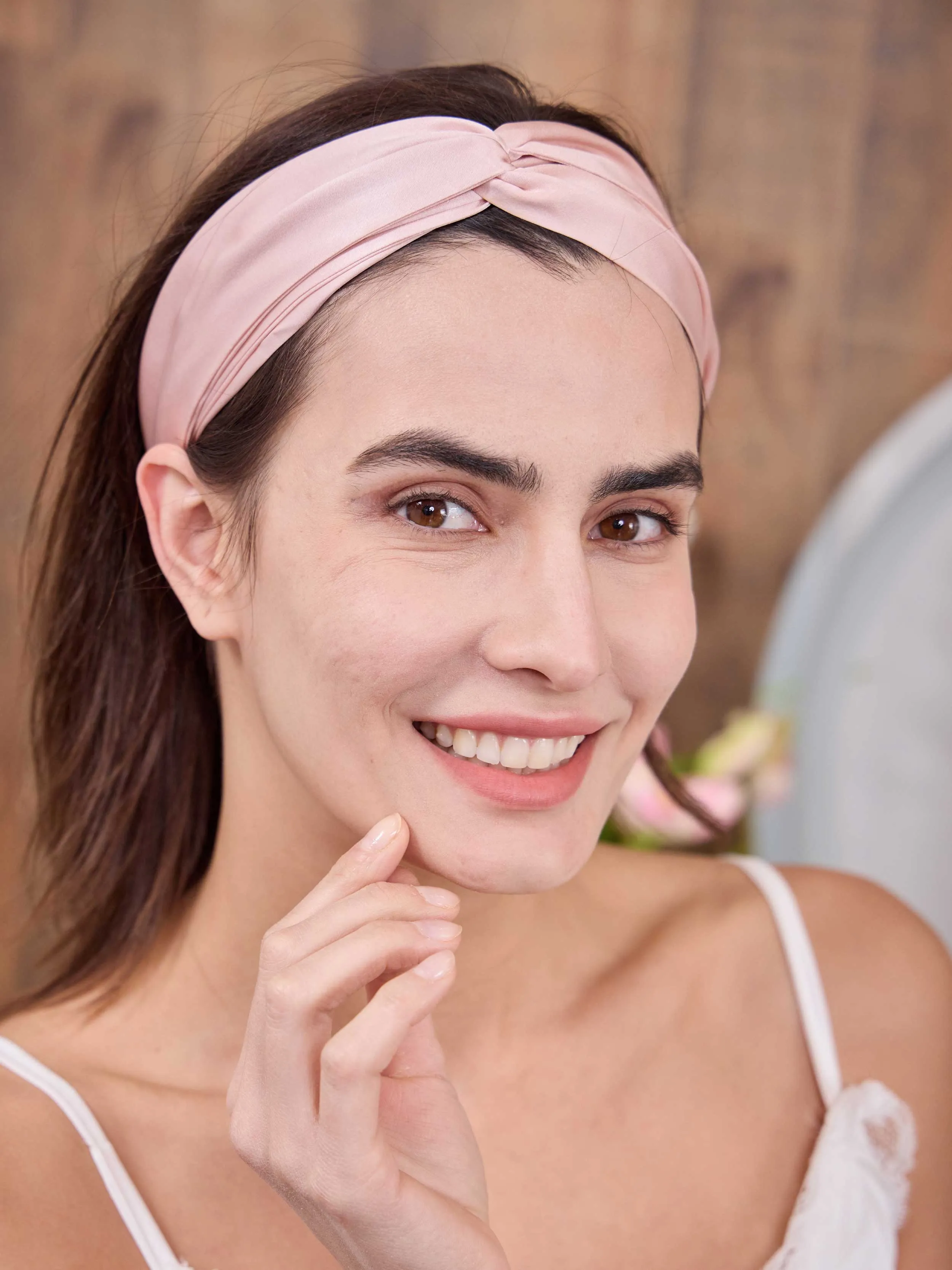 Silk Double-Layer Twisted Headband