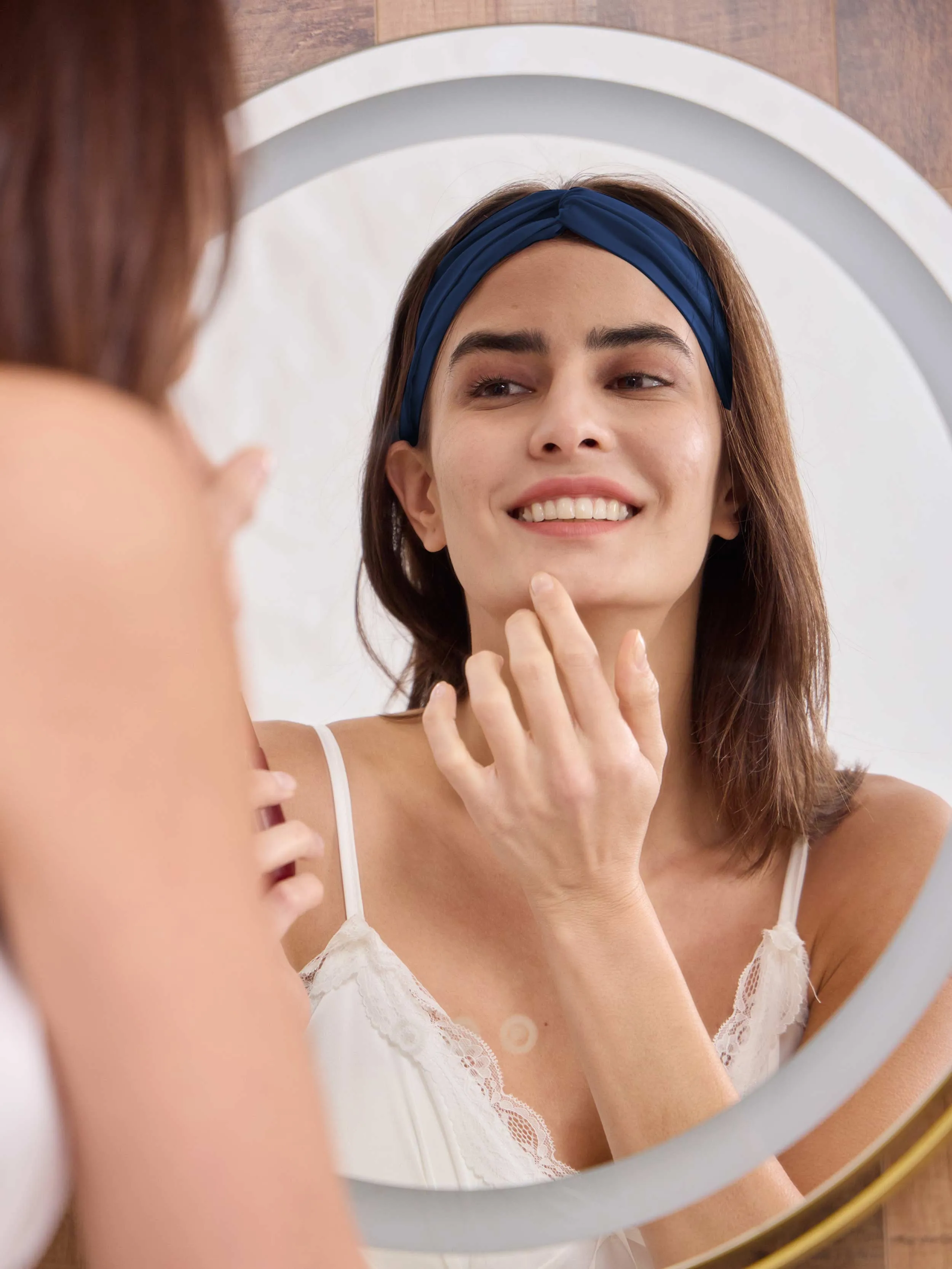 Silk Double-Layer Twisted Headband