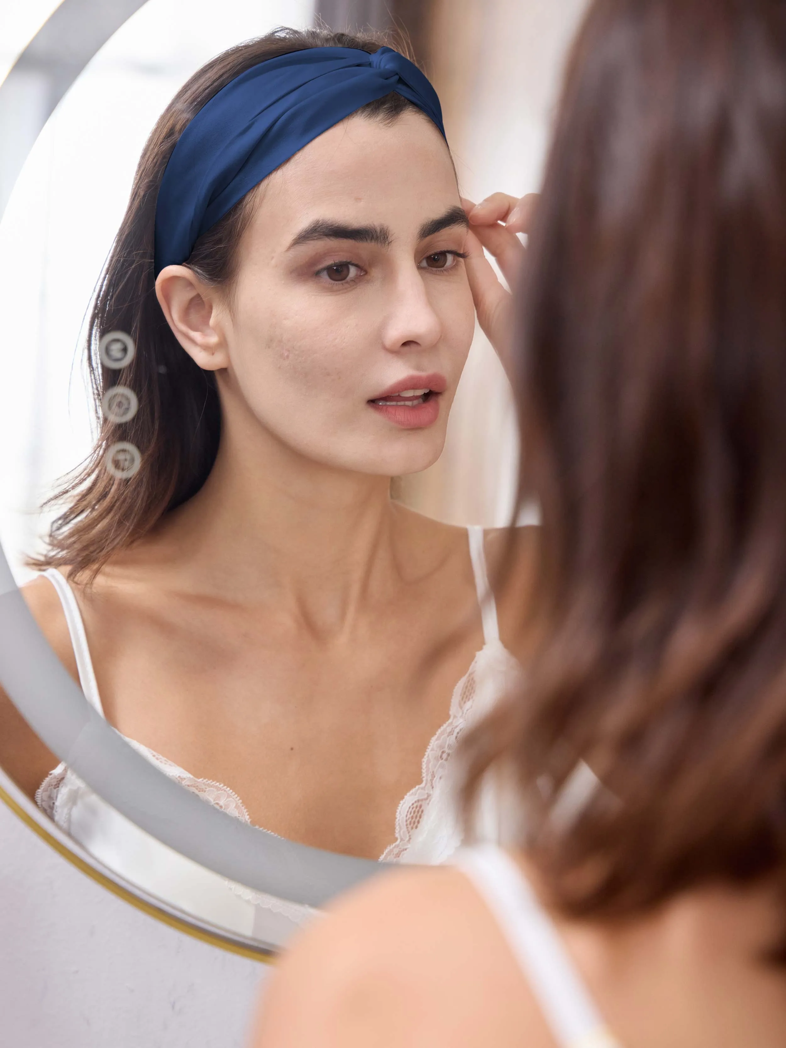 Silk Double-Layer Twisted Headband