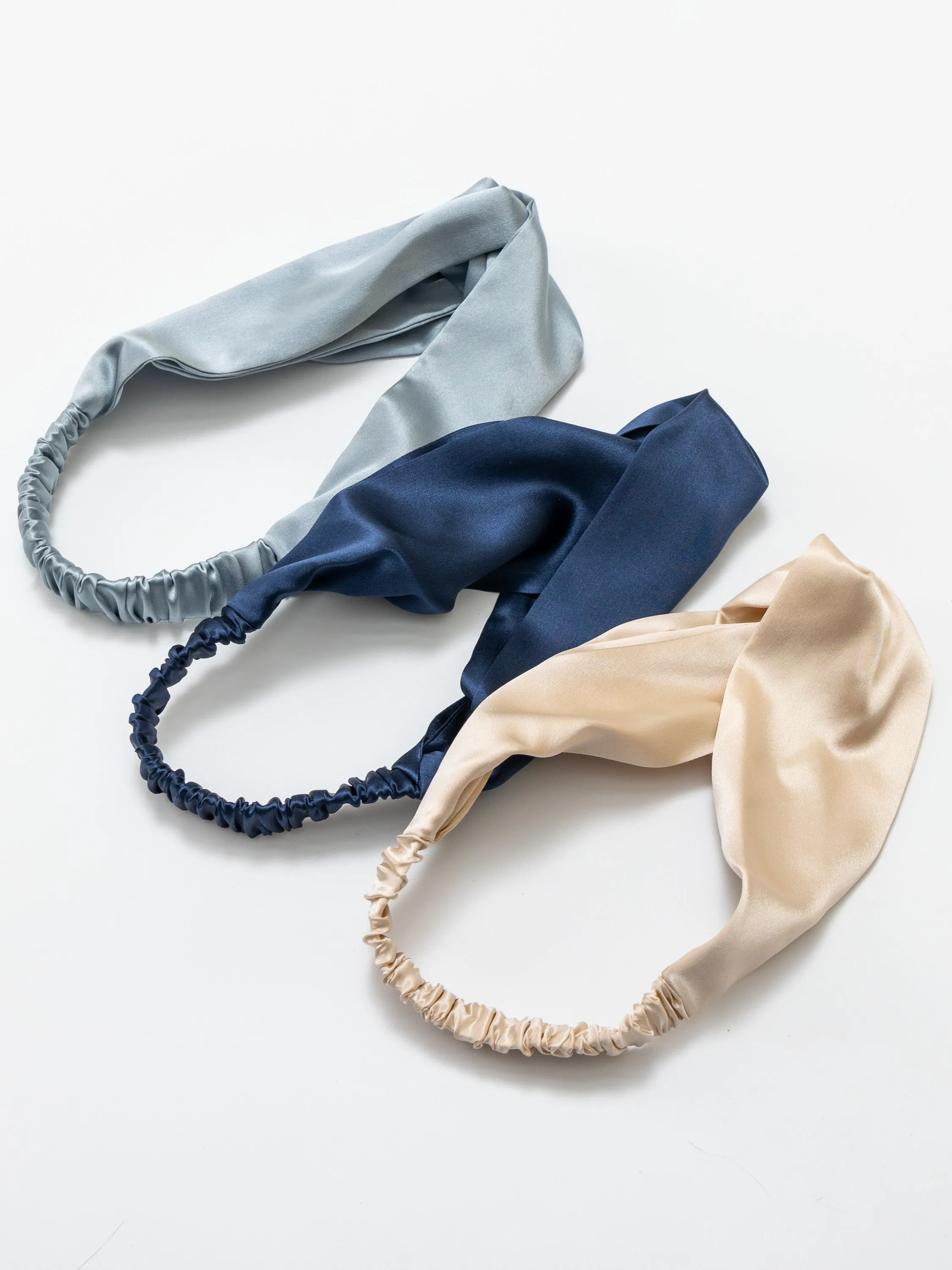 Silk Double-Layer Twisted Headband