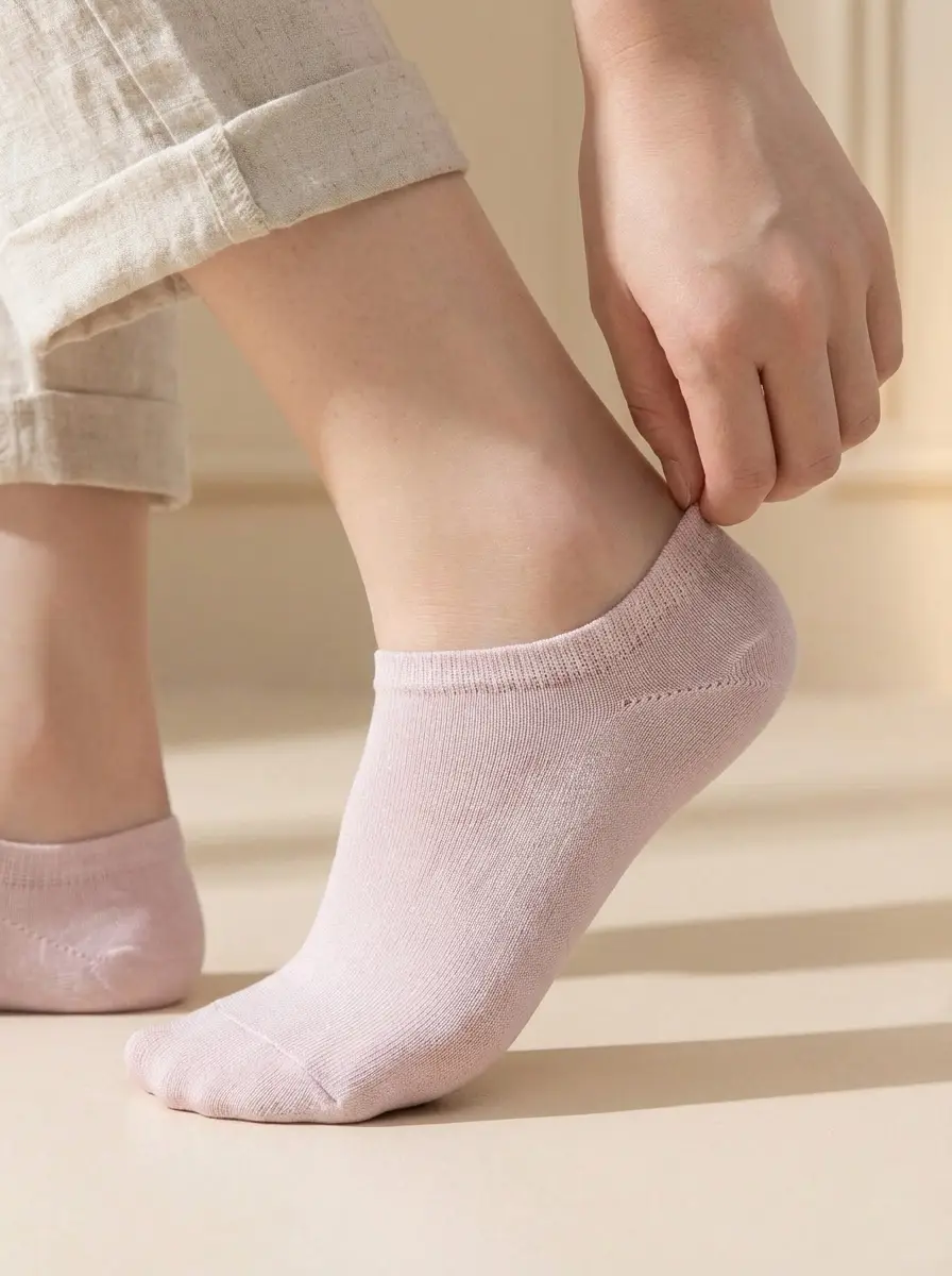 Silk Low-Cut Ankle Socks Multi-Pack-Women