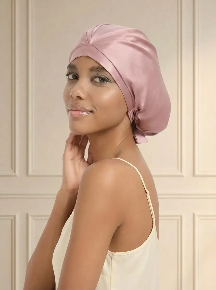 Tie-Back Silk Turban - 'KnotTie'