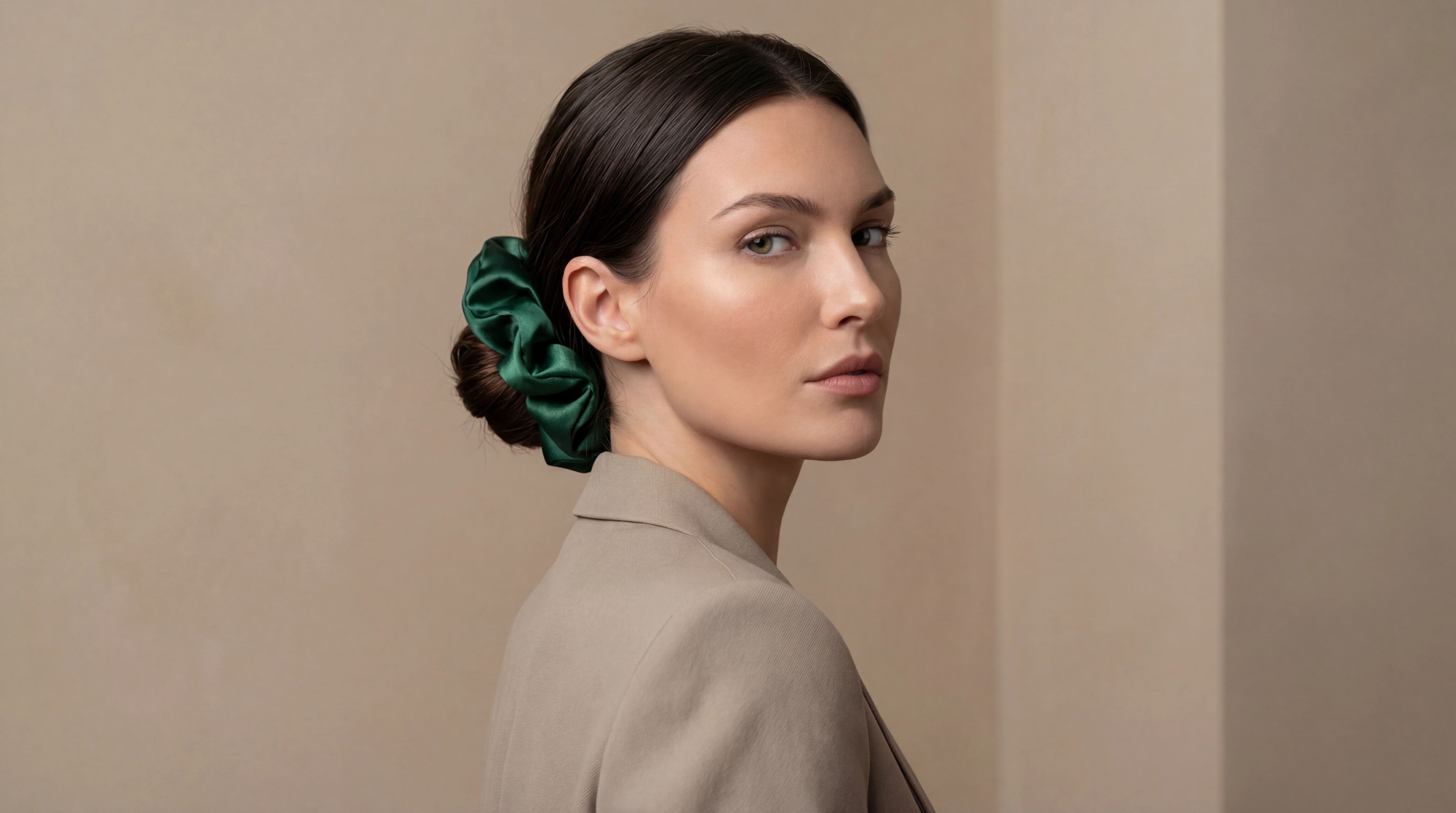 Silk Hair Scrunchies