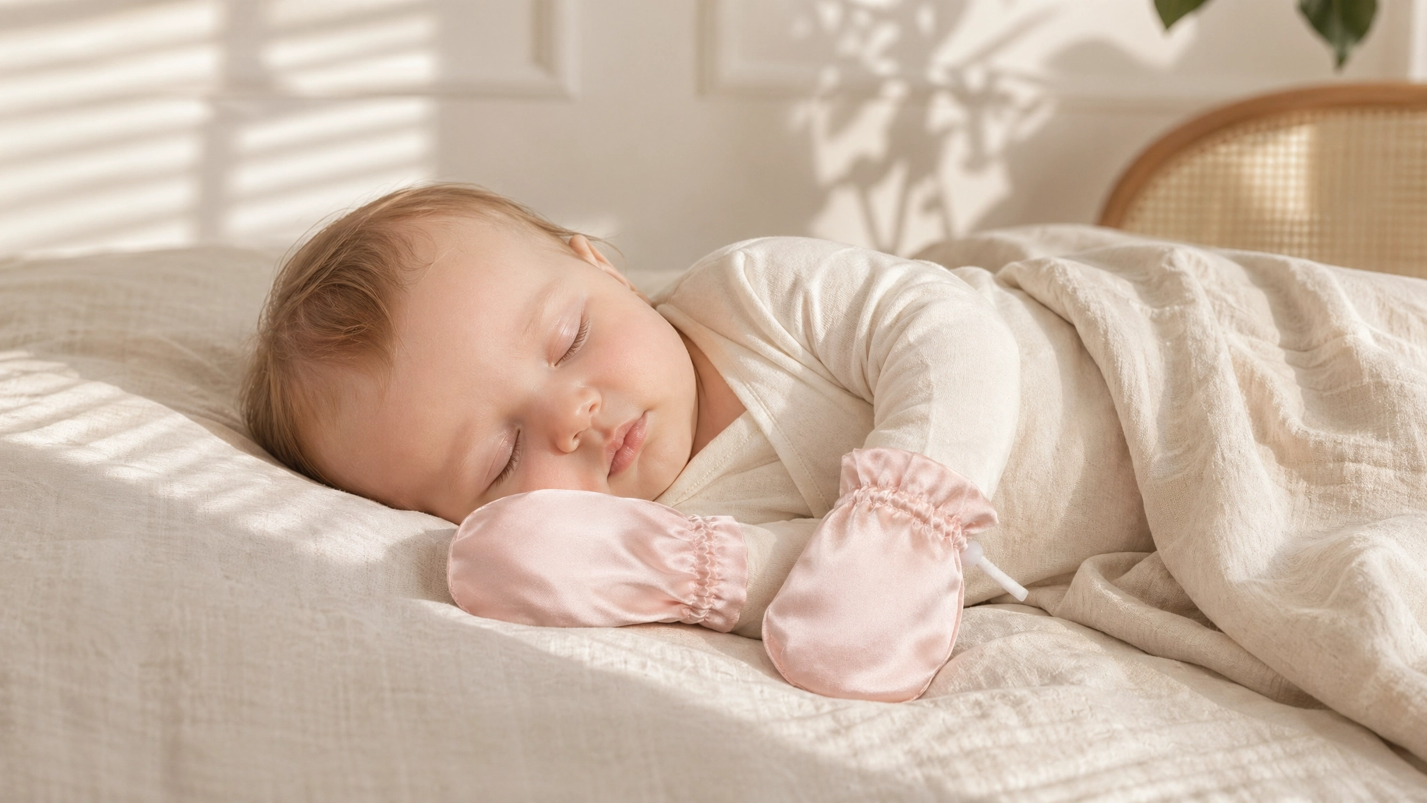 Silk Scratch Mittens