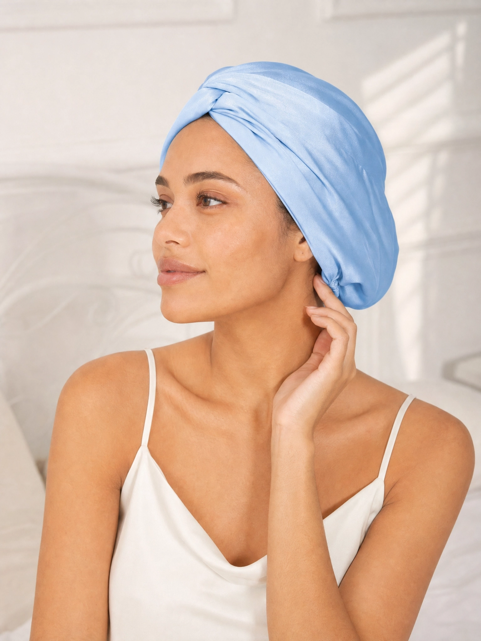 Reversible Silk Turban - 'DuoTwist'