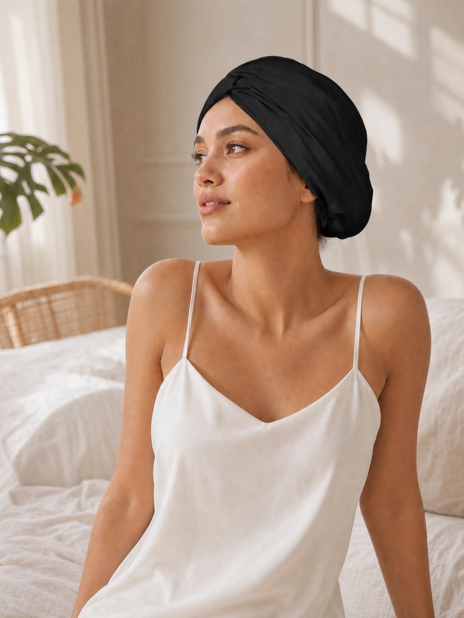 Reversible Silk Turban - 'DuoTwist'